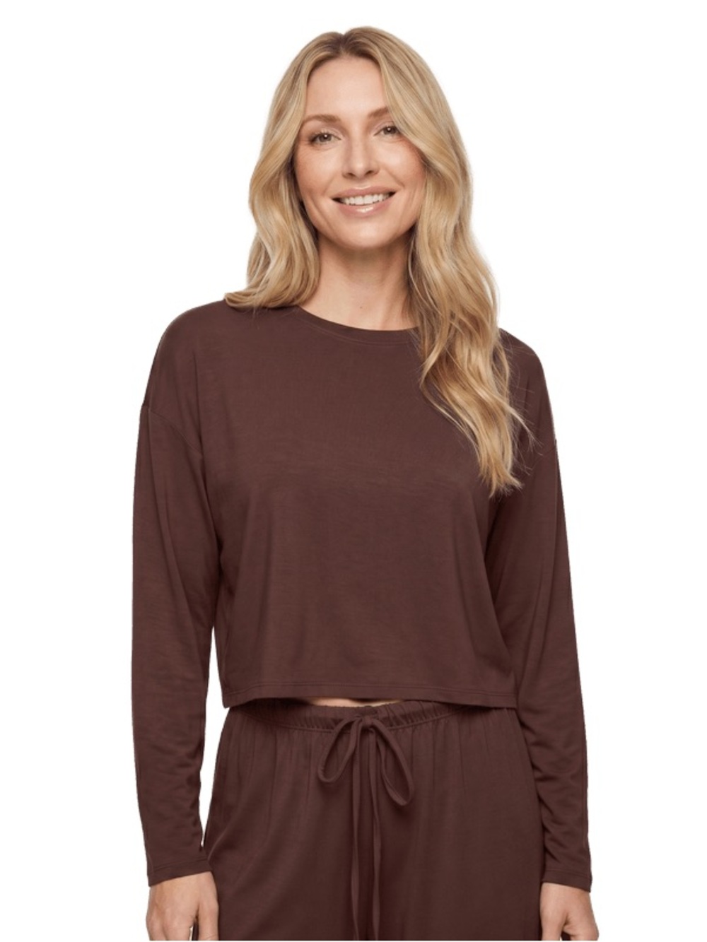 BUMPSUIT The Cloud Crop Long Sleeve Tee - M